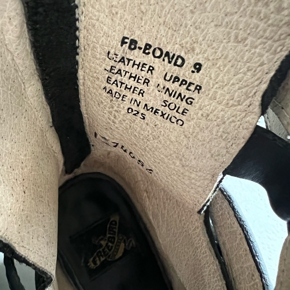 Freebird by Steven Bond Sandal Black whitewash Size 9 - Picture 7 of 10